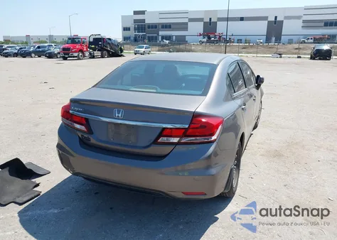 2014 Honda Civic Lx из США, поврежденный, VIN 19XFB2F55EE051480